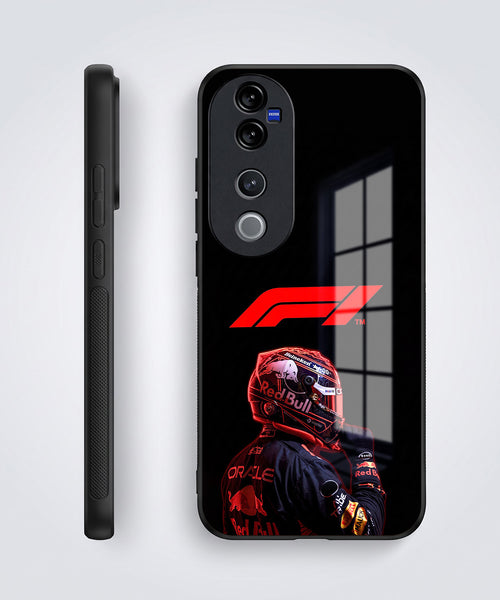Vivo V40 Pro 5G F1 Racing Car Driver Acrylic Glass Back Case