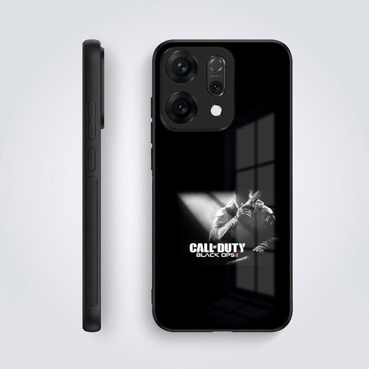 Oppo Reno 14 5G Premium Acrylic Shockproof Glass Back Case (Gamer Edition)
