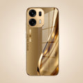 Oppo K14 Plus 5G Luxury Infinity Energy Gold Electroplated Glass Phone Case