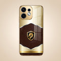 Oppo Reno 16 5G Dragon Crest Gold Electroplated Glass Phone Back Case