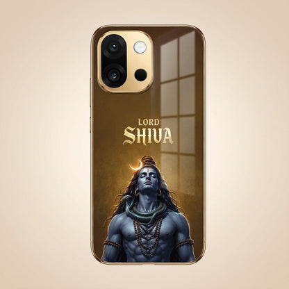OnePlus 13s 5G Lord Shiva Gold Electroplated Glass Phone Back Case
