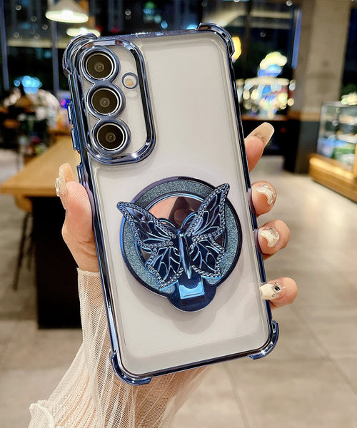 Samsung Galaxy A36 5G Premium Butterfly Stand Airbags Case