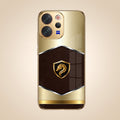 Vivo V70 5G Dragon Crest Gold Electroplated Glass Phone Back Case