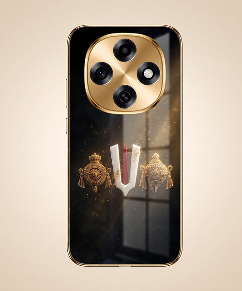 OPPO F31 Pro 5G Royal Heritage Edition Gold Electroplated Glass Phone Back Case