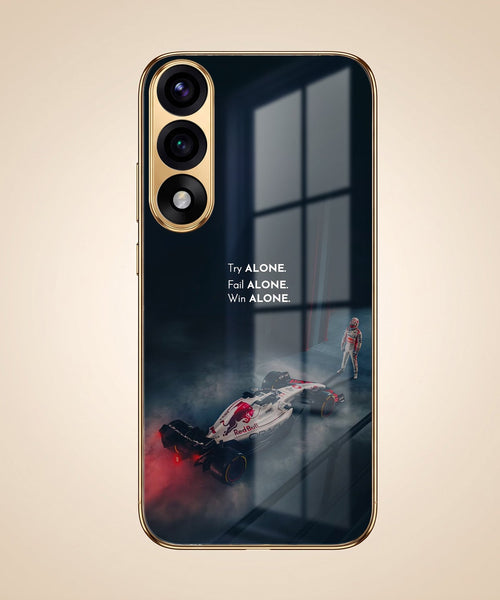 Oneplus Nord 5 5G Win Alone F1 Racing Acrylic Glass Back Case