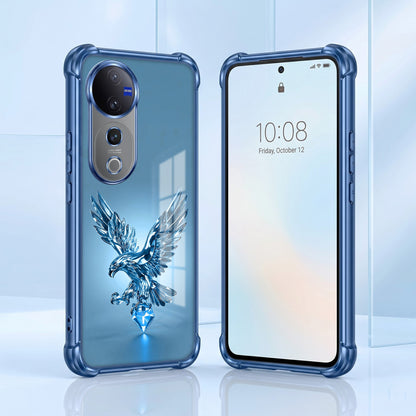 Vivo V40 Pro 5G Blue Eagle Airbags Printed Back Case