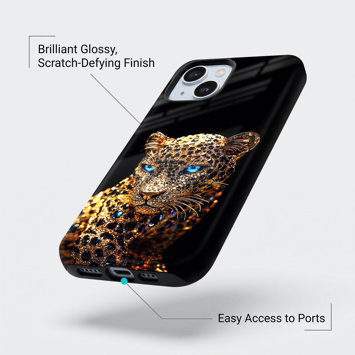 iPhone 15 5G Panther Protective Case