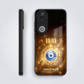 Vivo V50 5G God’s Plan Evil Eye Acrylic Glass Back Case