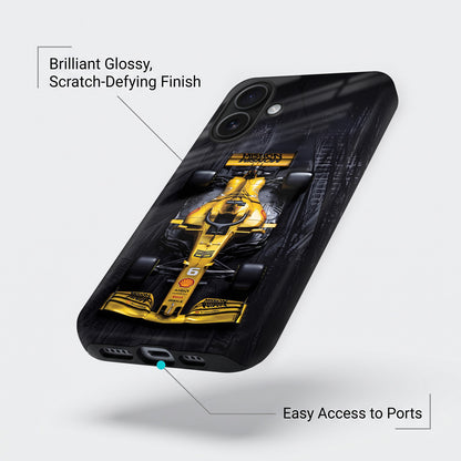 iPhone 16 5G F1 Racing Car Protective Case