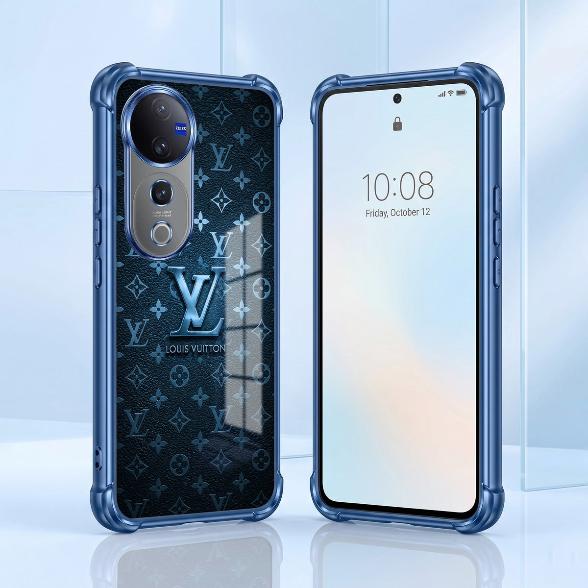 Vivo V40 Pro 5G LV Monogram Airbags Printed Back Case