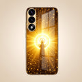 Oneplus Nord 5 5G Lakshmi Sacred Gold Electroplated Glass Phone Back Case