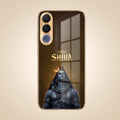 Vivo V70 FE 5G Lord Shiva Gold Electroplated Glass Phone Back Case