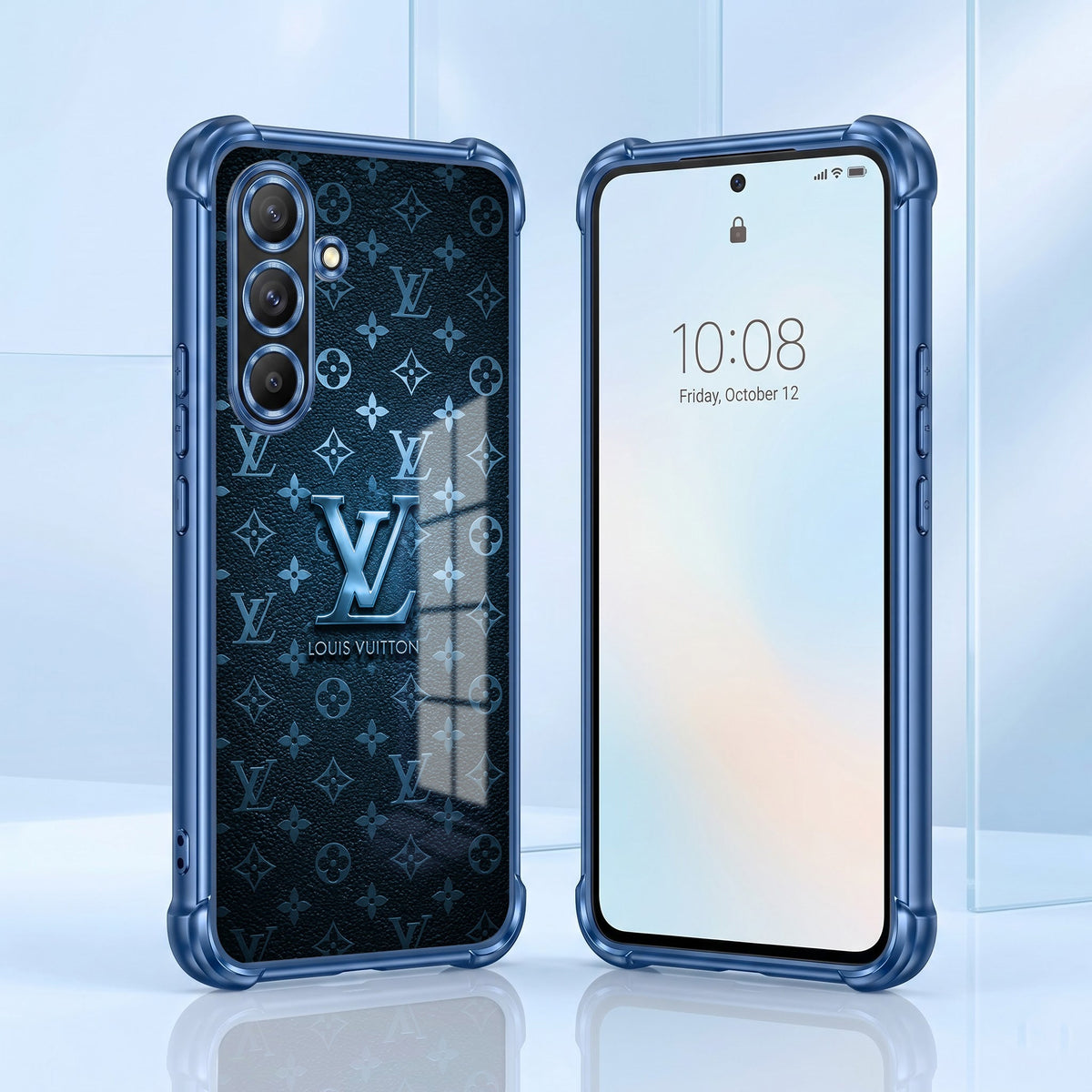 Samsung Galaxy A56 5G LV Monogram Airbags Printed Back Case