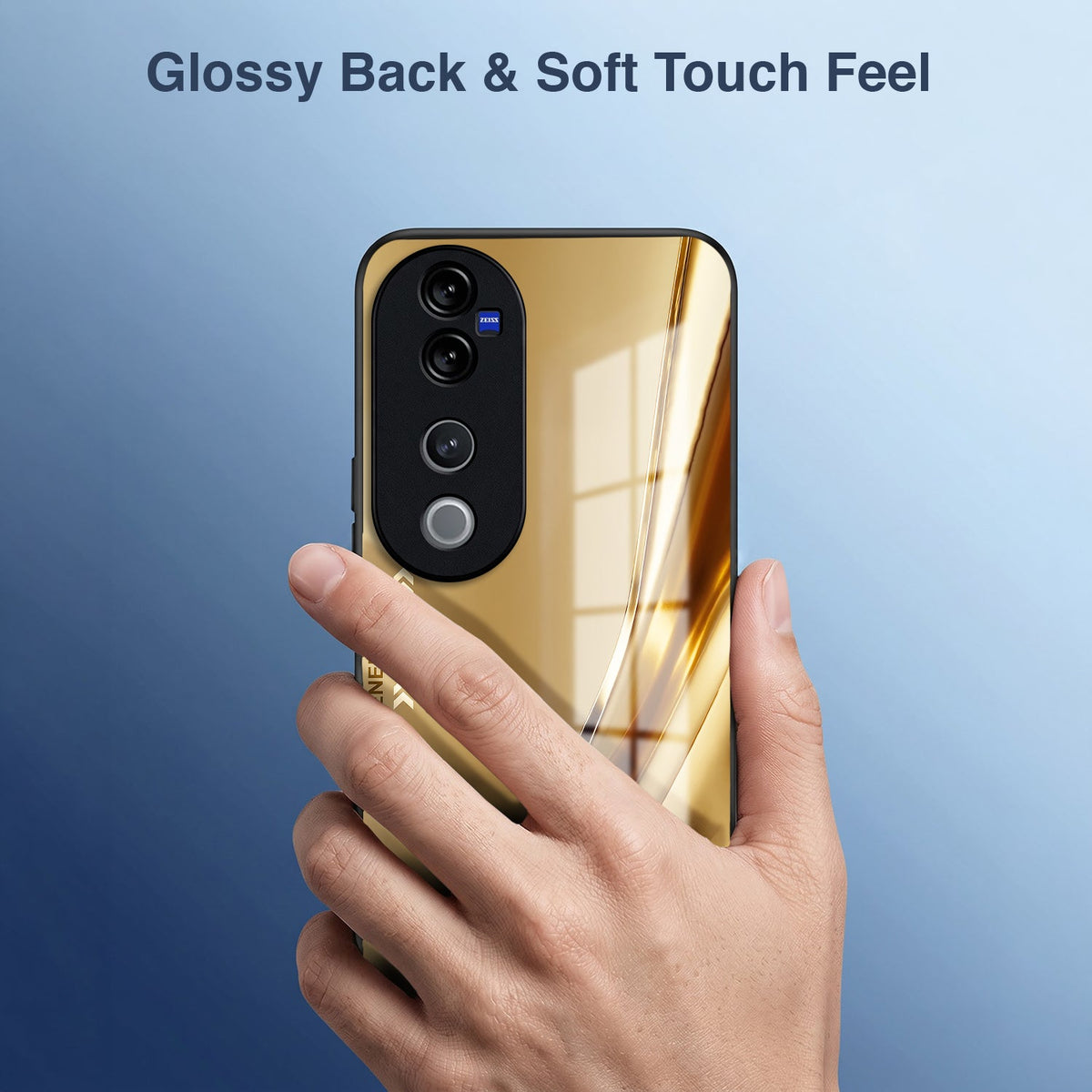 Vivo V40 Pro 5G Luxury Infinity Energy Acrylic Glass Back Case