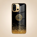 OnePlus 13s 5G Medusa Head Gold Electroplated Glass Phone Back Case
