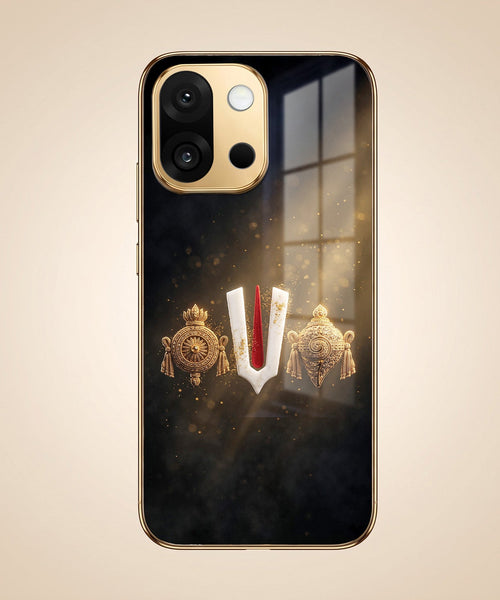 OnePlus 13s 5G Royal Heritage Edition Gold Electroplated Glass Phone Back Case