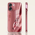 Oppo K14 5G Luxury Infinity Energy Pink Electroplated Glass Phone Back Case
