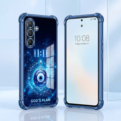 Samsung Galaxy A36 5G Premium God’s Plan Evil Eye Airbags Printed Back Case