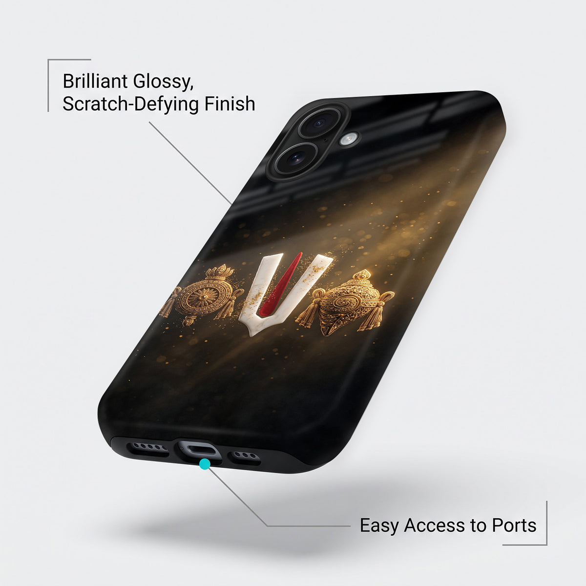 iPhone 16 5G Royal Heritage Edition Protective Case