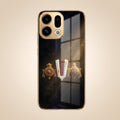 Oppo Find X9 5G Royal Heritage Edition Gold Electroplated Glass Phone Back Case