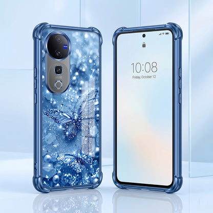 Vivo V40 Pro 5G Butterfly Airbags Printed Back Case