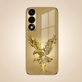 Oneplus Nord 5 5G Golden Eagle Gold Electroplated Glass Phone Back Case