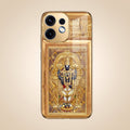 Oppo Reno 16 5G Premium Heritage Gold Electroplated Glass Phone Back Case