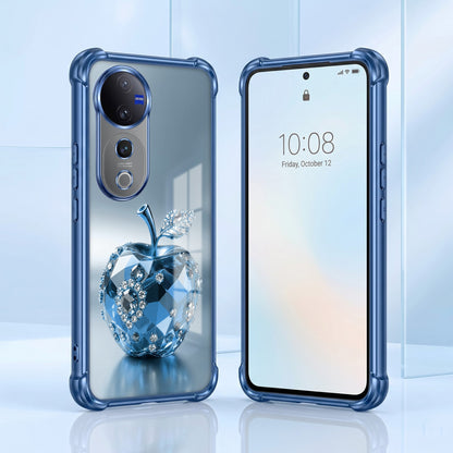 Vivo V40 Pro 5G Blue Apple Airbags Printed Back Case
