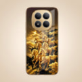 Redmi Note 15 Pro+ 5G Celestial Seven Horses Gold Electroplated Glass Phone Back Case