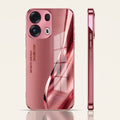 Oppo Reno 13 Pro 5G Luxury Infinity Energy Pink Electroplated Glass Phone Back Case
