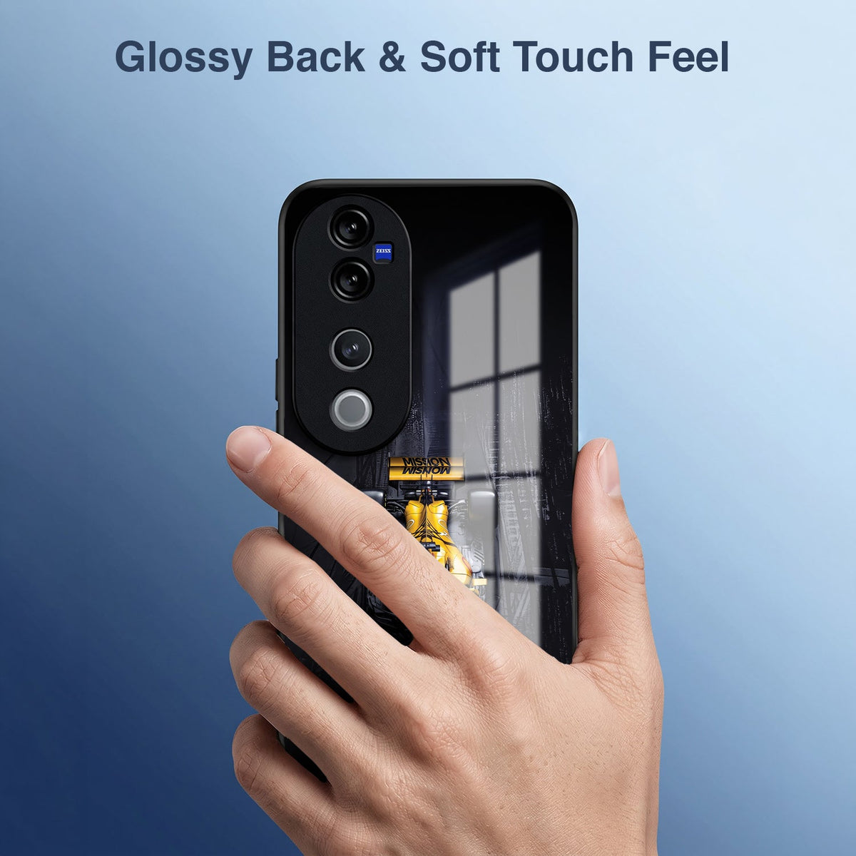 Vivo V40 Pro 5G F1 Racing Car Acrylic Glass Back Case