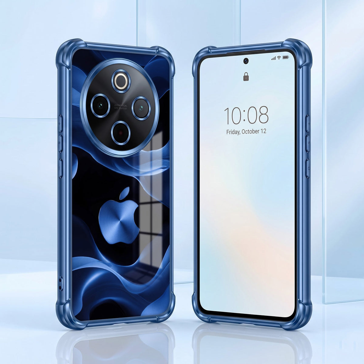 Vivo T4 5G Premium Wave Airbags Printed Back Case