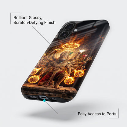 iPhone 16 5G Lord Narasimha Protective Case