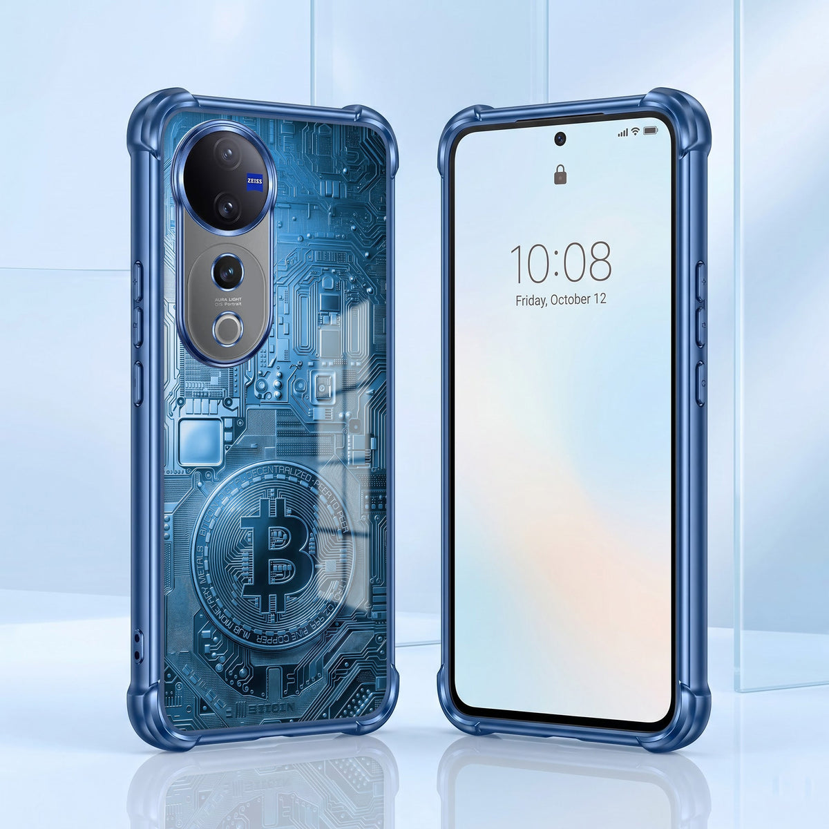 Vivo V40 Pro 5G Bitcoin Airbags Printed Back Case