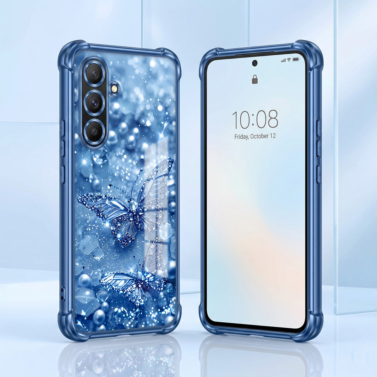 Samsung Galaxy A56 5G Butterfly Airbags Printed Back Case