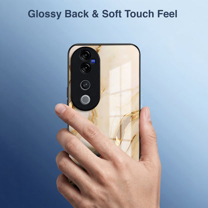 Vivo V40 Pro 5G Marvel Texture Acrylic Glass Back Case