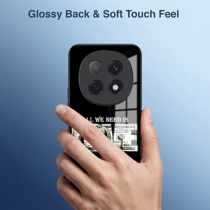 Oppo F29 Pro 5G Premium Acrylic Shockproof Glass Back Case (Money Love)