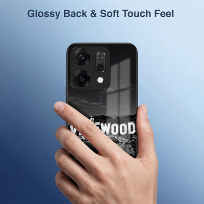 Oppo Reno 14 5G Premium Acrylic Shockproof Glass Back Case (Vinewood)