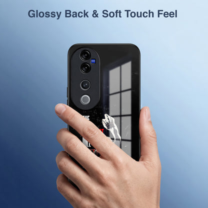 Vivo V40 Pro 5G The Strongest Will Win Acrylic Glass Back Case
