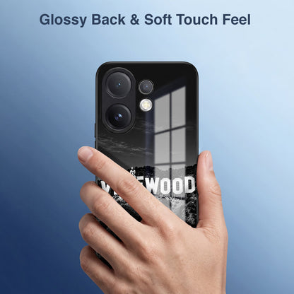 Vivo V60 5G Premium Acrylic Shockproof Glass Back Case (Vinewood)