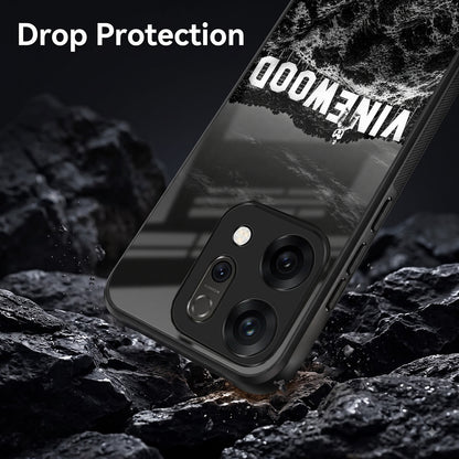 Oppo Reno 14 5G Premium Acrylic Shockproof Glass Back Case (Vinewood)