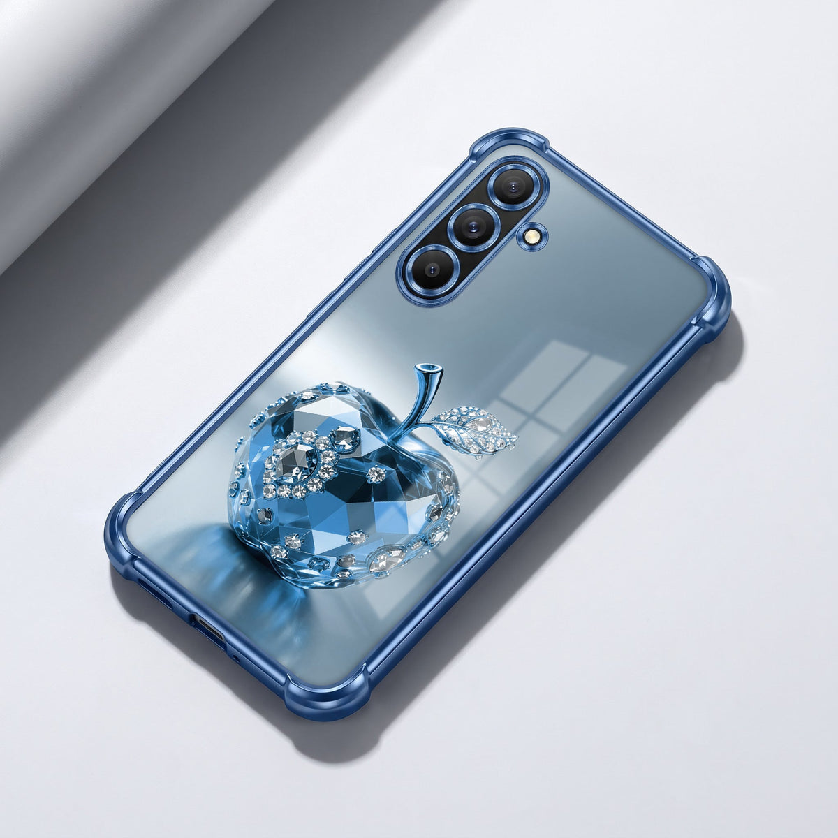 Samsung Galaxy A36 5G Blue Apple Airbags Printed Back Case
