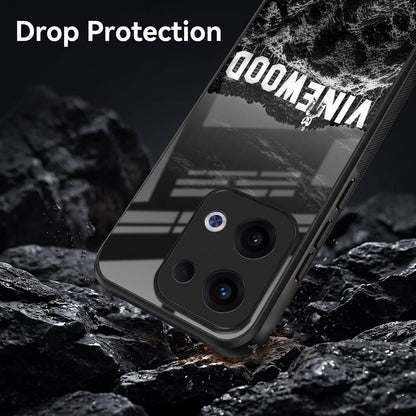 Oppo Reno 13 5G Premium Acrylic Shockproof Glass Back Case (Vinewood)