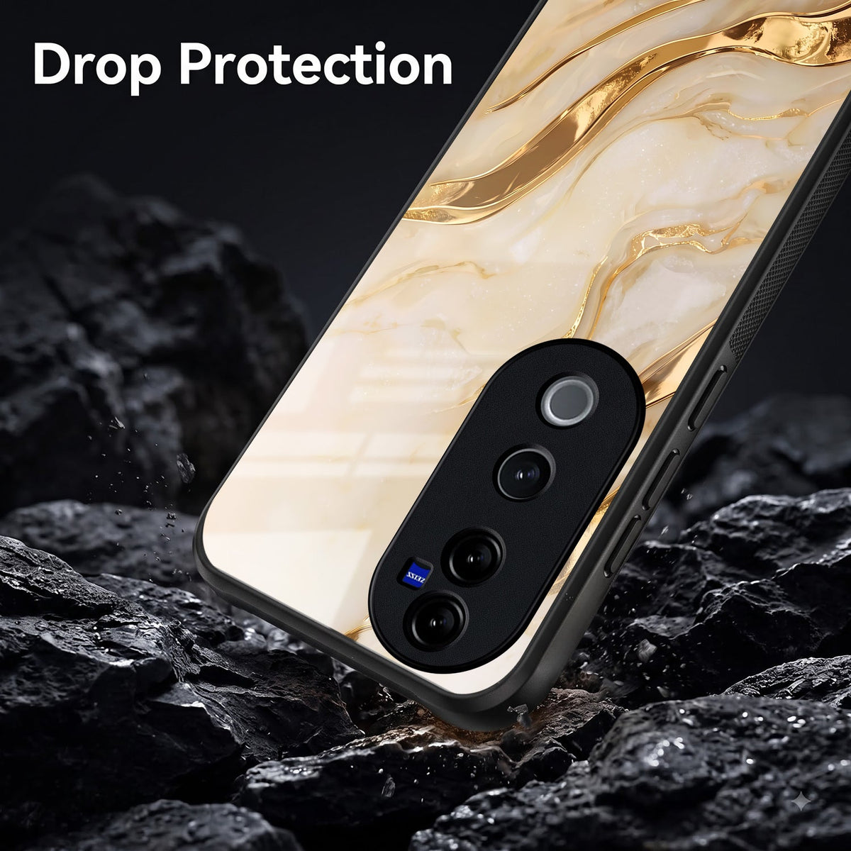 Vivo V40 Pro 5G Marvel Texture Acrylic Glass Back Case