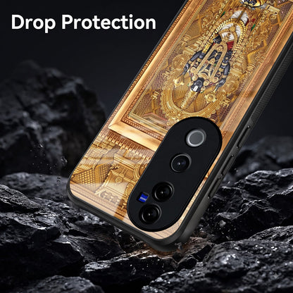 Vivo V40 Pro 5G Premium Heritage Acrylic Glass Back Case