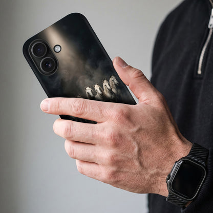 iPhone 16 5G Running Horses Protective Case