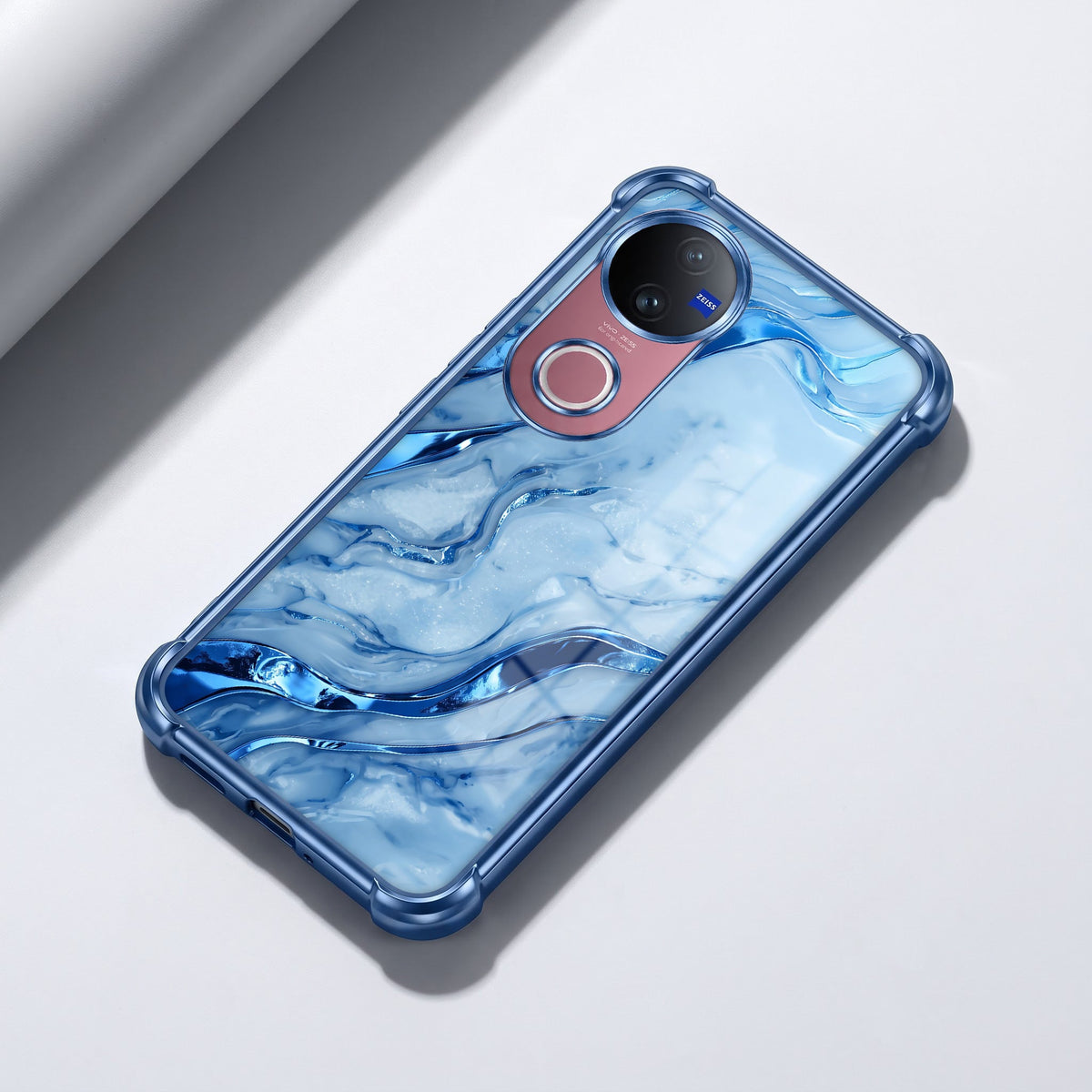 Vivo V50 5G Marvel Texture  Airbags Printed Back Case