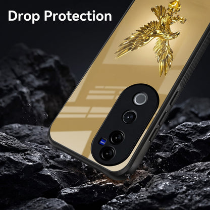 Vivo V40 Pro 5G Golden Eagle Acrylic Glass Back Case