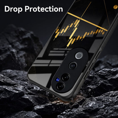 Vivo V40 Pro 5G Trading Candles Acrylic Glass Back Case