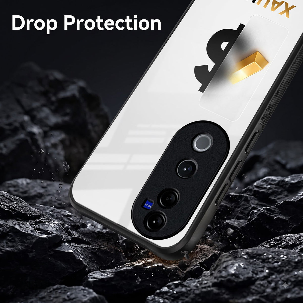 Vivo V40 Pro 5G Luxury XAU/USD Acrylic Glass Back Case